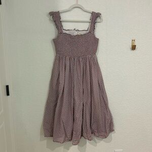 Boden Smock Detail Midi Dress